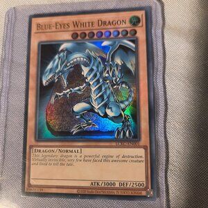 Blue eyes white dragon